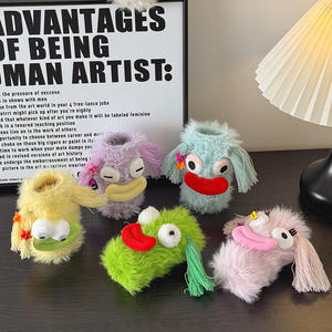 شتوي ظريف لطيف رشاقته دافئ رقيق أفخم شبشب بجورب نوم دافئ عيد الميلاد منقوشة الوحش للنساء جوارب غامضة - Product Image 4