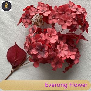 Boda decoración del hogar China flores artificiales cuatro campanas doradas - Product Image 2