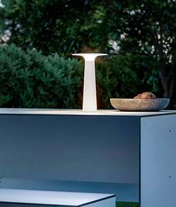 Lampe de table en métal rechargeable, style nordique minimaliste, pour restaurant, bar, café, lumière d'ambiance, lampe de bureau LED portable sans fil, étanche - Product Image 4