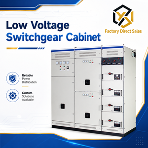 Gabinete de Medidor Eléctrico MV&HV, Panel de Control de Distribución de Energía, Tablero Principal, 3 Placas de Zinc Recubiertas de Aluminio, IP30, 660V, <span class=keywords><strong>GCK</strong></span> - Product Image 1