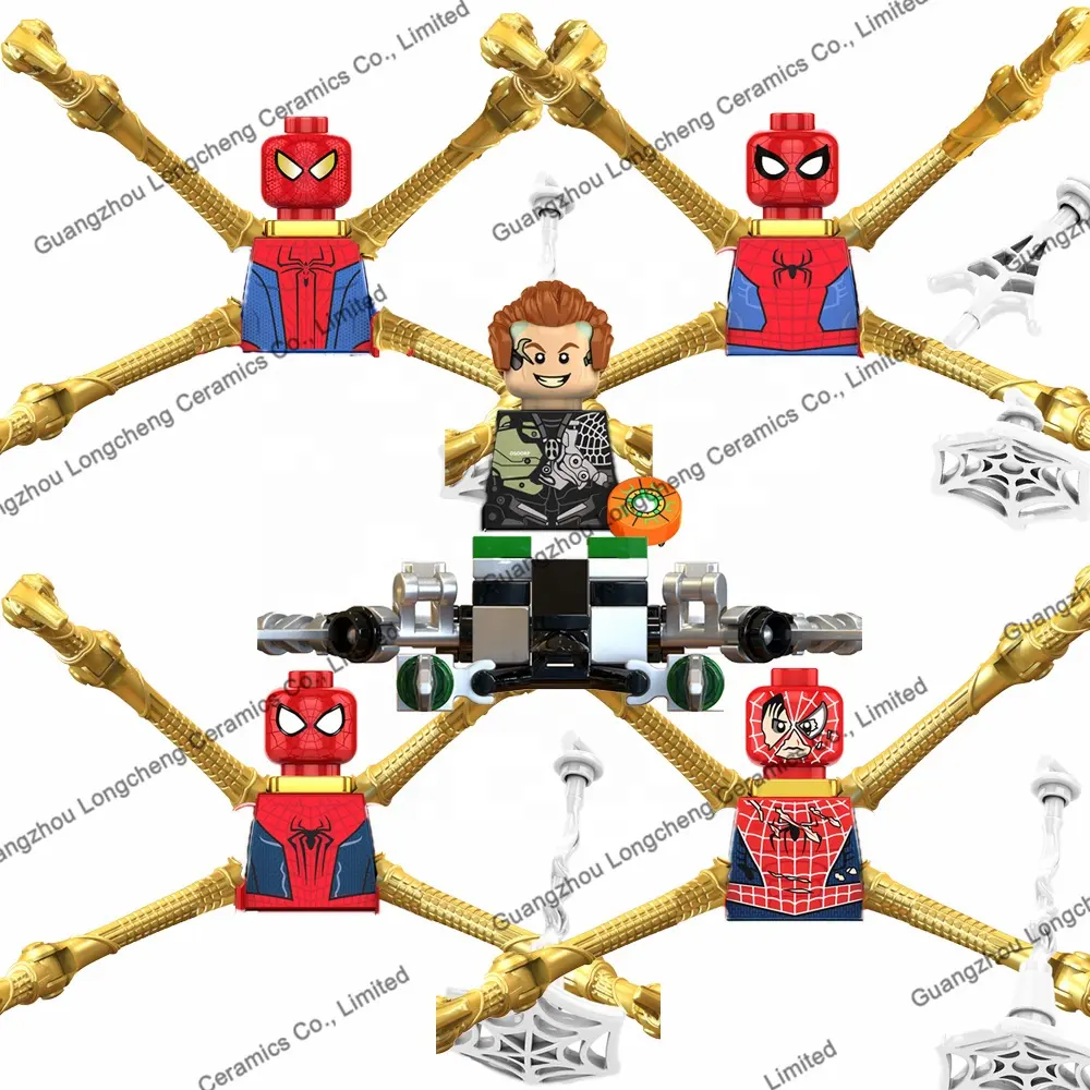 Super Heroes Movie Spider mit neuen Klauen Man Mini Assembled Building Block Action figuren Kinderspiel zeug Juguetes KF6159