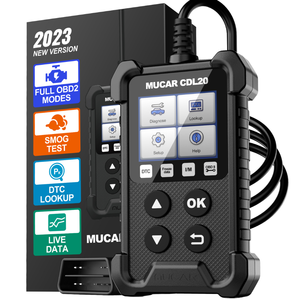 Escáner OBD2 Android MUCAR <span class=keywords><strong>CDL20</strong></span>, Herramienta de Diagnóstico Completo del Sistema, Lector de Códigos Automotrices, Comprobación de Luz de Advertencia del Motor y Prueba de Emisiones - Product Image 1