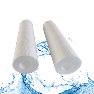 Cartouche filtrante en membrane polyester soufflée à chaud de 40 pouces et 0,5 micron pour la filtration finale de la bière, de la vodka et de l'eau - Product Image 1