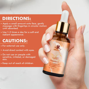 Venta al por mayor <span class=keywords><strong>ácido</strong></span> <span class=keywords><strong>ascórbico</strong></span> antioxidante hidratante eliminación de imperfecciones reparación vitamina C suero iluminador Facial para la cara - Product Image 5