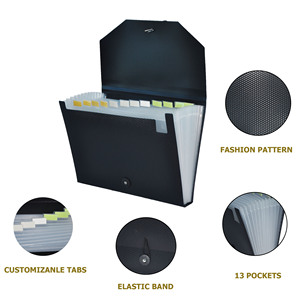 Túi Hồ Sơ Tài Liệu Có Thể Mở Rộng Kích Thước Hợp Pháp Bằng Nhựa Bìa Cứng Khổ Lớn Logo Tùy Chỉnh <span class=keywords><strong>A4</strong></span> - Product Image 2