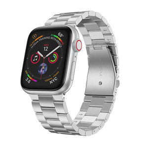 Cinturino in metallo in acciaio inossidabile versione aggiornata per cinturino <span class=keywords><strong>Apple</strong></span> <span class=keywords><strong>Watch</strong></span> Series 6 <span class=keywords><strong>SE</strong></span> 44MM 40MM per cinturino iWatch 42mm 38mm - Product Image 4