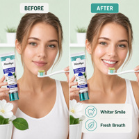 Soins bucco-dentaires, dentifrice blanchissant, protection des gencives, haleine fraîche, options avec et sans fluor, possibilité de personnaliser le logo et la saveur