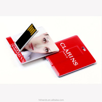 Jaster — clé usb personnalisée pour cartes de visite, carte de crédit, disque flash en plastique, vente en gros