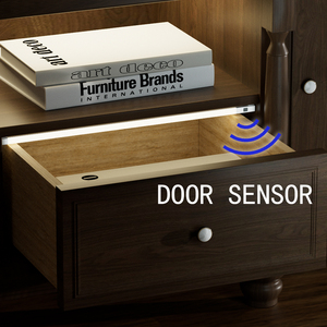 120 °   三面门磁传感器 LED 灯条 表面安装灯 室内厨房橱柜衣柜抽屉灯 DC12V 24V - Product Image 2