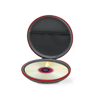 उच्च गुणवत्ता का समर्थन OEM ODM थोक कई सीडी कॉम्पैक्ट निविड़ अंधकार सीडी भंडारण कठिन खोल मामले