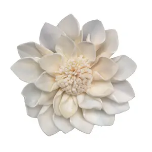 Natural Tongcao Handmade Flowers Dahlias with Stamens Fire-Free Aromatherapy Dried Flowers Rattan Fragrance Flowers