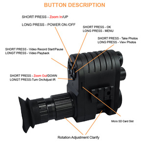 Lucrehulk Megaorei4A Visore Notturno 4K a Lungo Raggio per Caccia, Monocolo per Adulti - Product Image 6