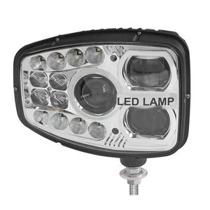 หลอดไฟ LED 12V 24V ไฟทำงานนอกสถานที่ ตัวเรือนอะลูมิเนียมอัลลอย อายุการใช้งาน 30000 ชั่วโมง สำหรับรถบรรทุก รถขุด รถไถหิมะ - Product Image 1