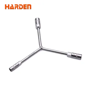 HARDEN 8x9x10mm-14x17x19mmTrigeminal wrench Y Type 3 Way Hexagonal Hex Socket Wrench Repair Tool