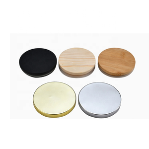 وعاء شموع زجاجي إبداعي من العنبر الذهبي، بكميات قليلة (MOQ)، مطفأ اللمعة باللون الأبيض والأسود، سعة 6 أوقية 8 أوقية 10 أوقية، مع غطاء وتعبئة صندوقية - Product Image 5