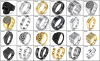 Bague en argent fine bijouterie Hiphop BeiYan pour femmes et hommes, en acier inoxydable 316, design chaîne mixte, cadeau pour mariage et fête