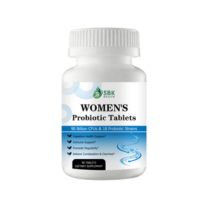 Tabletas probióticas para mujeres, las más vendidas, con enzimas digestivas, prebióticos y arándanos, ayudan a nutrir las bacterias buenas en el intestino. - Product Image 1