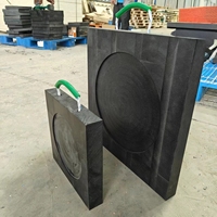 Tapis de support UHMWPE sur mesure pour grue, anti-pression et anti-vieillissement, pour grue montée sur camion et excavatrice