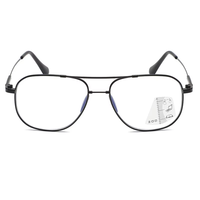 Nouvelles Lunettes de Lecture Photochromiques Progressives Multifocales Modèle 2026, Verres Transparents, Monture en Titane Souple à Mémoire de Forme, Fines et Élégantes, Noires