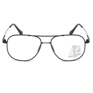 <span class=keywords><strong>Gafas</strong></span> de Lectura Multifocales <span class=keywords><strong>Progresivas</strong></span> Fotocromáticas Modelo 2026, Lentes Transparentes, Flexibles, de Titanio con Memoria, Delgadas, Elegantes, Negras - Product Image 4