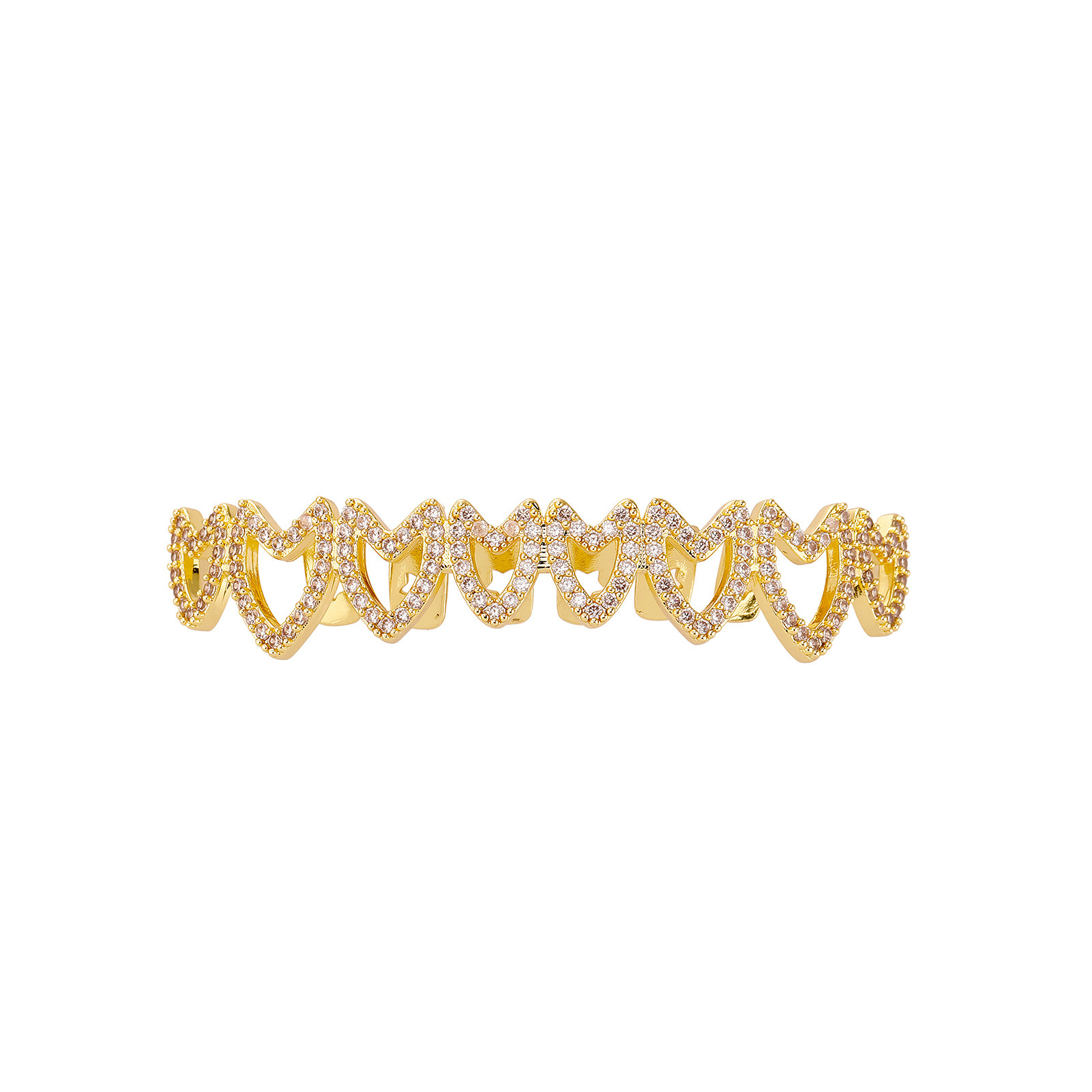 Gold (lower teeth)