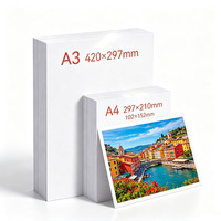 Papier photo brillant haute qualité format A4 115g 135g 160g 180g 200g 180gsm 230gsm 260gsm 300gsm pour imprimantes jet d'encre, impression de photos