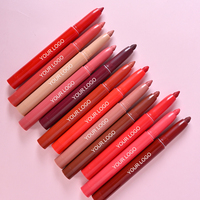 Pleine couleur pas facile à estomper Maquillage antiadhésif Lip Liner Waterproof Liquid Lip Marker Pen