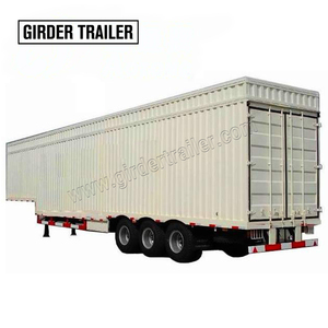<span class=keywords><strong>Remorque</strong></span> fermée en aluminium pour camion, camion, boîte de cargaison, 40 pieds, 2 axes, avec loquet - Product Image 4