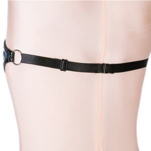 Jouets sexuels, corset sexy en cuir révélant la poitrine, ajustable, pour boîte de nuit, style punk, costume de scène, tenue de bondage extérieure BDSM0217 - Product Image 3