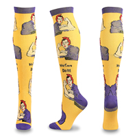 2022 hiver nouveau dessin animé Compression bas pour hommes femmes Nylon haute élasticité compresser chaussettes cyclisme chaussette basket-ball infirmière
