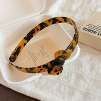 Serre-tête YJL personnalisé de haute qualité avec nœud papillon en acétate, antidérapant, rétro, élégant et tendance pour femme