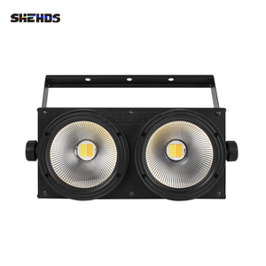 Shehds 2ตา200W cob Light cob แสงสีขาวอบอุ่นเย็นสบาย DMX512ไฟพาร์สำหรับโรงละครโบสถ์ - Product Image 1