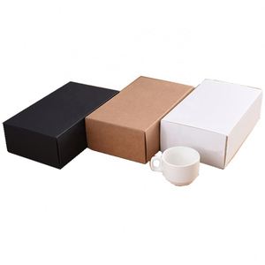 Four Size Set Folded Upscale Kraft Paperboard Gift Belt Packaging Sleeve <b>Boxes</b> - Product Image 5