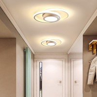 Plafonniers LED modernes décoratifs pour la maison, chambre à coucher, salon, luminaires ronds à montage en surface, vente chaude, plafonniers d'intérieur