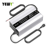 360W 12v 20a 24v 12a 36v 8a 48v 6a Chargeur de batterie électrique au lithium Lifepo4 pour voiturette de golf E-Bike et moto Chargeur AGV