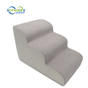 Escaliers <span class=keywords><strong>pour</strong></span> animaux à 3 marches avec mousse 30D haute densité certifiée <span class=keywords><strong>pour</strong></span> chiens et chats - Product Image 5