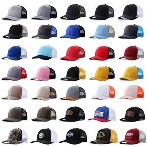 Gorra de béisbol Richardson 112 transfronteriza de visera microcurva rígida, bordada, de verano, estilo cargo, de 6 paneles, de poliéster/algodón - Product Image 1