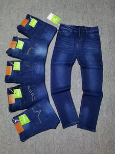 Pantalones <span class=keywords><strong>Vaqueros</strong></span> Elásticos para Hombre GZL007 a 6.85 Dólares, Pantalones de Mezclilla Clásicos de Pierna Recta, Multicolores, Casuales, de Negocios, para Uso Diario - Product Image 6