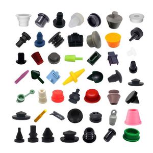 Tapón de goma cónico en varios colores, tapa de sellado flexible moldeada para uso en laboratorio o industrial - Product Image 2