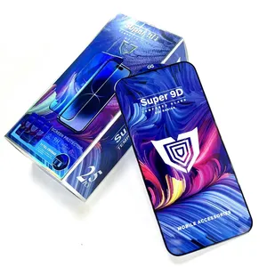 6D Angel Full glue Glass pelicula Protector de pantalla de vidrio templado para iPhone 13 Pro Max Película transparente