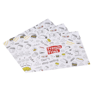 Caja desechable para llevar pollo frito, patatas fritas, palomitas, hamburguesas, bolsa de papel, set de embalaje para comida rápida - Product Image 4