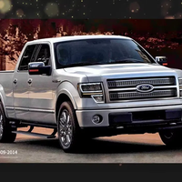 Conjunto de Faros LED para Ford F150, Estilo Vland Raptor, Lente de Proyector con Señal de Giro Secuencial, Estilo Vland Raptor