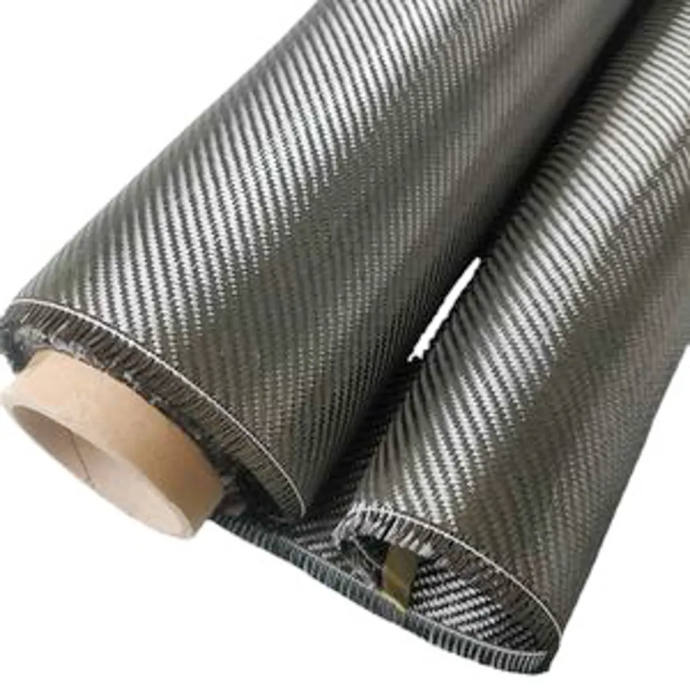 Carbon Fiber 3k 6k 12k black twill weave carbon fiber fabric
