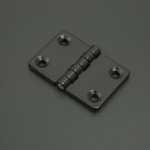 Bisagra de Puerta Negra Personalizada CL019 <span class=keywords><strong>con</strong></span> Orificio, Cierre para Puerta de Gabinete, Aleación de Zinc - Product Image 3