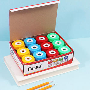 12 pièces / boîte Retour à l'école <span class=keywords><strong>Rouge</strong></span> Jaune Vert Bleu <span class=keywords><strong>Taille</strong></span>-<span class=keywords><strong>crayon</strong></span> manuel à trou unique pour crayons de 8 mm de diamètre <span class=keywords><strong>Crayon</strong></span> - Product Image 1