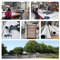 Persianas Venecianas Motorizadas de Aluminio para Exteriores de 25 mm, Antioxidantes, Persianas Enrollables Inalámbricas Personalizadas, Protección UV SGS, para Patio, Hogar, Terraza