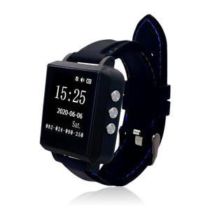 Montre intelligente IOT Lora pour l'affectation de tâches de parc industriel restauration hôtels soins aux personnes âgées <span class=keywords><strong>patrouille</strong></span> ferroviaire 1.42 pouces montre Lora carrée - Product Image 1