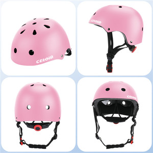 Casco de Ciclismo y Patinaje para Niños, Diseño OEM/ODM, Material ABS de Alta Calidad, Color Rojo - Product Image 5