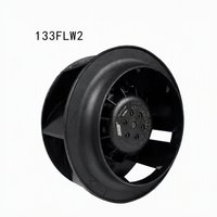 AC-Serie XH133FLW Rückwärts gekippter Zentrifugalventilator mit Kunststoffblättern Kugellager IP44 OEM Verfügbar