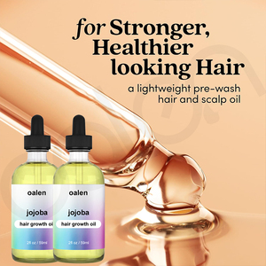 Olio di Jojoba Premium 59ml per la Crescita dei <span class=keywords><strong>Capelli</strong></span>, 100% Puro e Naturale, Stimola i Follicoli, Riduce la <span class=keywords><strong>Caduta</strong></span> dei <span class=keywords><strong>Capelli</strong></span>, Marchio Privato - Product Image 4